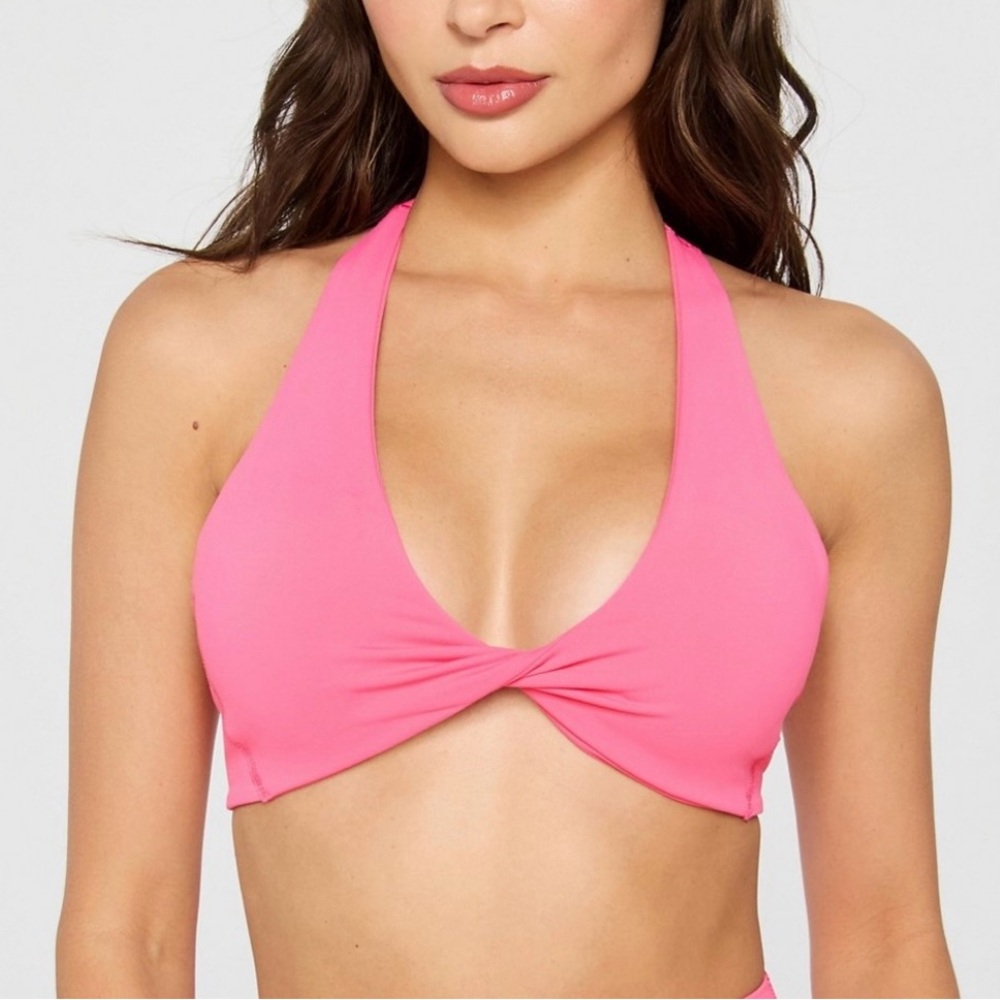 Fabletics Bright Pink Sports bra